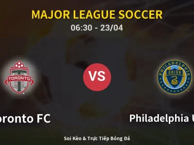 Kết Quả: Toronto FC 3-3 Philadelphia Union – Highlight & Bàn Thắng | Major League Soccer