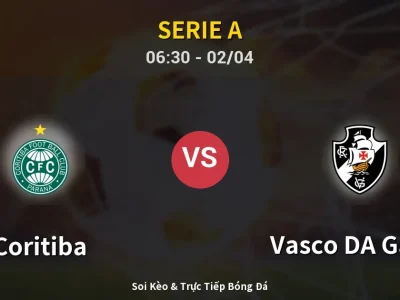 Soi Kèo Coritiba vs Vasco DA Gama – 06:30 02/04 | Nhận Định, Dự Đoán Tỷ Số