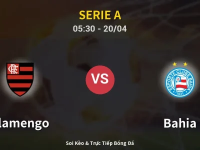 Kết Quả: Flamengo 2-0 Bahia – Highlight & Bàn Thắng | Serie A