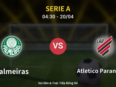 Kết Quả: Palmeiras 1-0 Atletico Paranaense – Highlight & Bàn Thắng | Serie A
