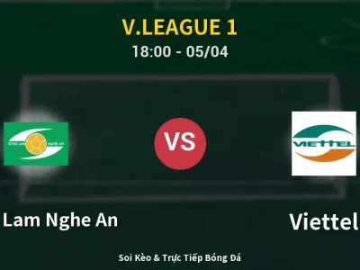 Soi Kèo Song Lam Nghe An vs Viettel – 18:00 05/04 | Nhận Định, Dự Đoán Tỷ Số