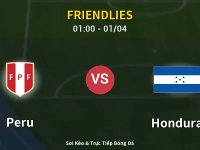 Kết Quả: Peru 2-2 Honduras – Highlight & Bàn Thắng | Friendlies