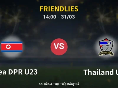 Kết Quả: Korea DPR U23 0-0 Thailand U23 – Highlight & Bàn Thắng | Friendlies