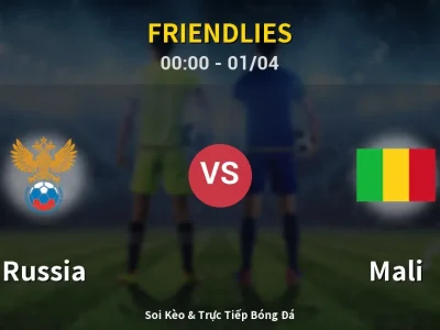 Kết Quả: Russia 0-0 Mali – Highlight & Bàn Thắng | Friendlies