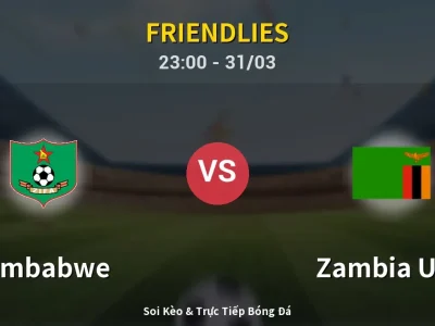 Soi Kèo Zimbabwe vs Zambia U23 – 23:00 31/03 | Nhận Định, Dự Đoán Tỷ Số