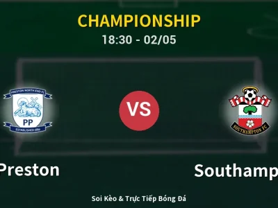 Soi Kèo Preston vs Southampton – 18:30 02/05 | Nhận Định, Dự Đoán Tỷ Số