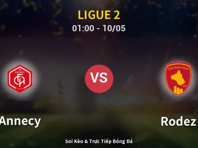 Kết Quả: Annecy 1-2 Rodez – Highlight & Bàn Thắng | Ligue 2