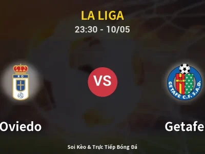 Soi Kèo Oviedo vs Getafe – 23:30 10/05 | Nhận Định, Dự Đoán Tỷ Số
