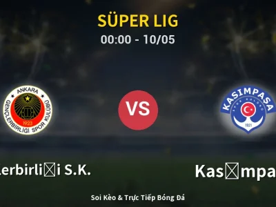 Kết Quả: Gençlerbirliği S.K. 3-2 Kasımpaşa – Highlight & Bàn Thắng | Süper Lig
