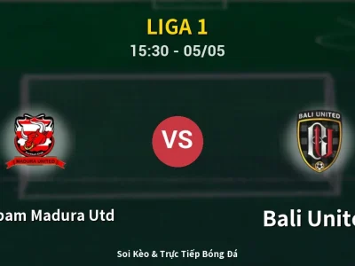 Soi Kèo Persepam Madura Utd vs Bali United – 15:30 05/05 | Nhận Định, Dự Đoán Tỷ Số