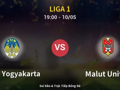 Soi Kèo PSIM Yogyakarta vs Malut United – 19:00 10/05 | Nhận Định, Dự Đoán Tỷ Số