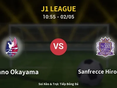 Soi Kèo Fagiano Okayama vs Sanfrecce Hiroshima – 10:55 02/05 | Nhận Định, Dự Đoán Tỷ Số