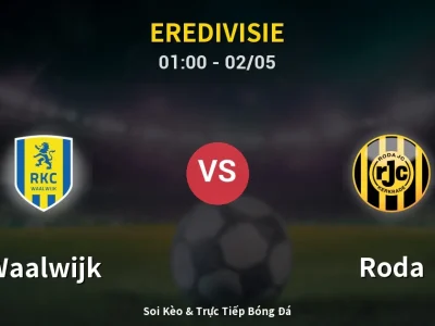 Kết Quả: Waalwijk 1-1 Roda – Highlight & Bàn Thắng | Eredivisie